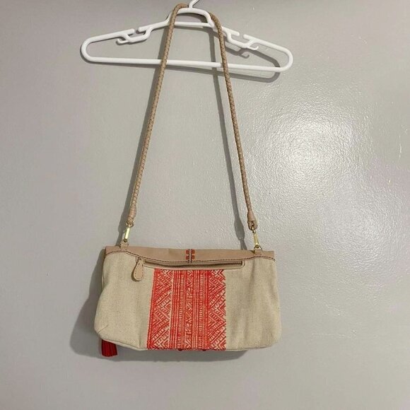 Isabella Fiore Handbag Crossbody Shoulder Satchel Embroidered Embellished - Picture 4 of 7